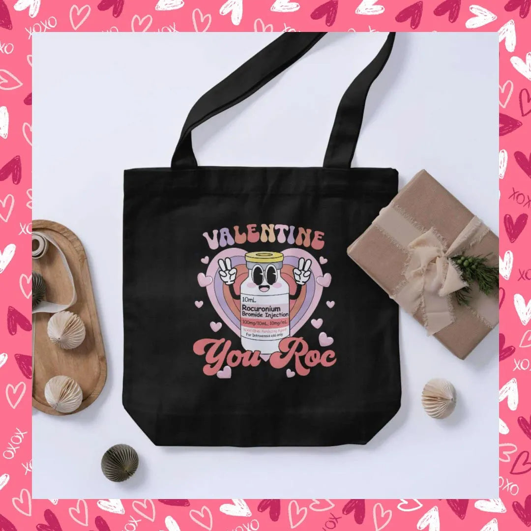 Sweet Pulse Tote Bag Black